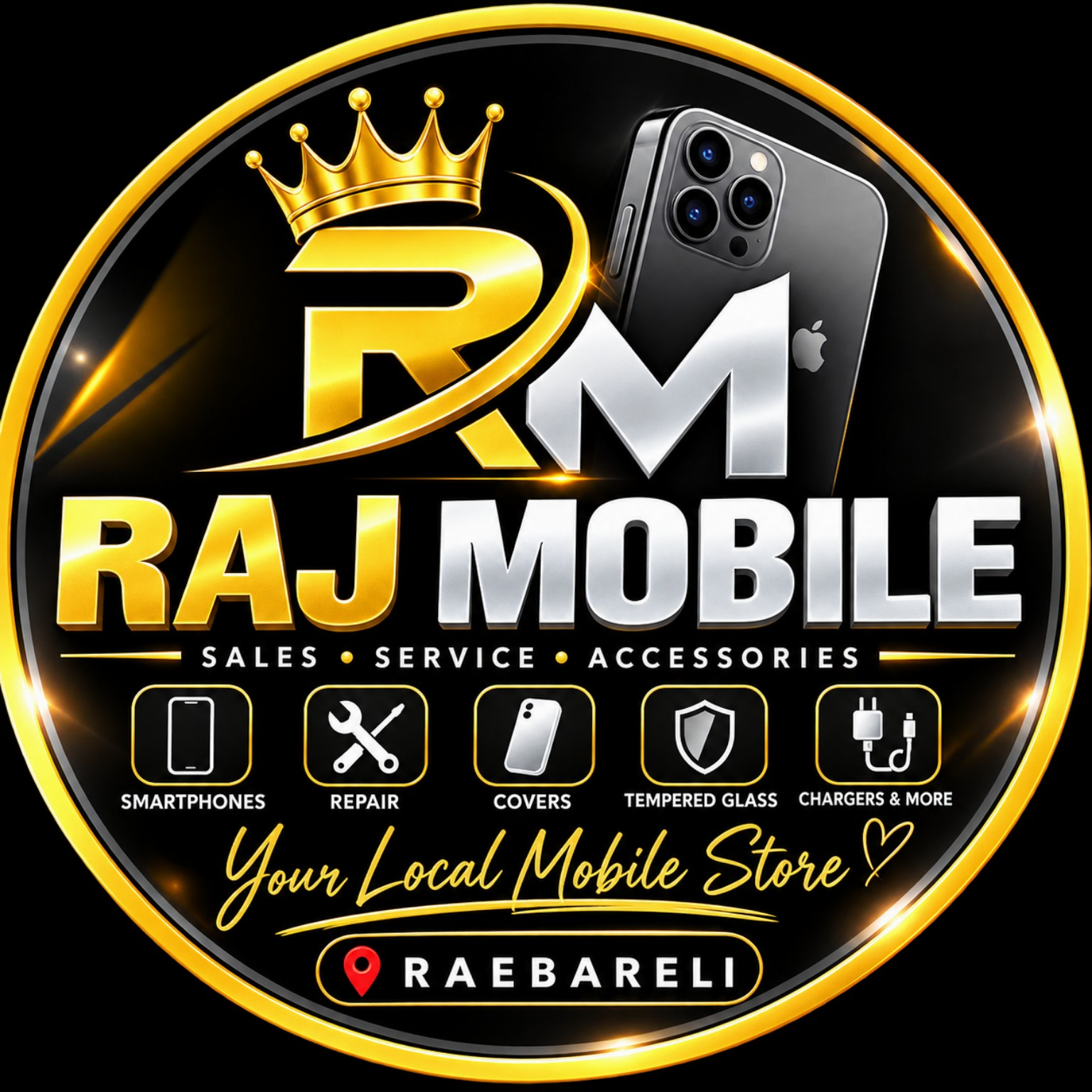 Raj Mobile logo